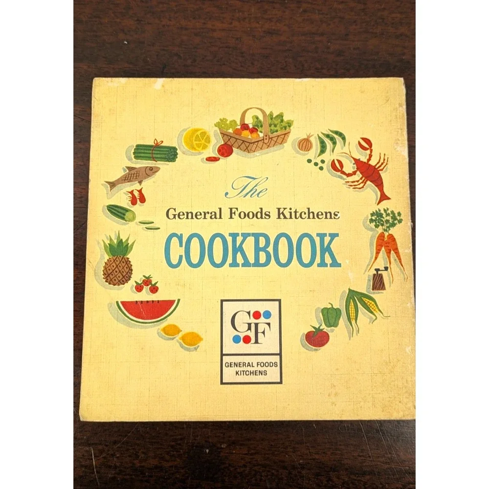 Vintage 1959 The General Foods Kitchens Cookbook Softcover 2nd Ed Random House